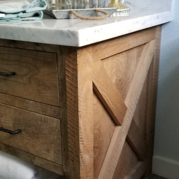 Rustic vanity!