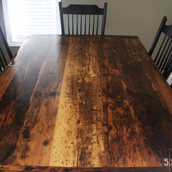 Reclaimed Wood Harvest Tables - Products