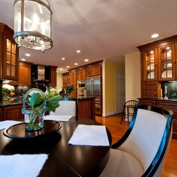 Luxurious Gourmet Kitchen in Fairfax Station Combines Beauty and Function