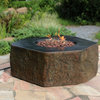 Elementi Outdoor Columbia Fire Pit 40 x 36 Inches Propane Fire Bowl