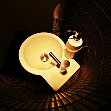 Particolare del lavabo