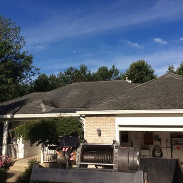 Before, Landmark Pro Max Def Resawn Shake, Shingle Vent Hip Vent, Resawn Shake M