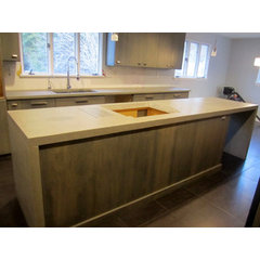 Solid Concrete Countertops