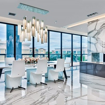 CONTEMPORARY LARGE DINING CHANDELIER, MODERN CHANDELIER by GALILEE LIGHTING