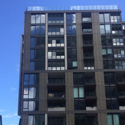Breezway Louvres in apartment blocks are ideal for wintergardens and blocking ou - Windows