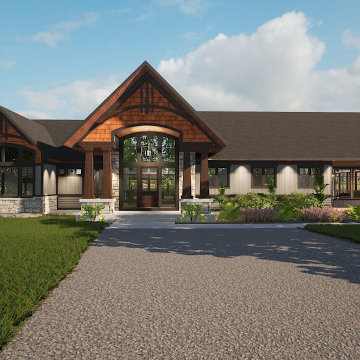 Centennial Lake Custom Waterfront Home