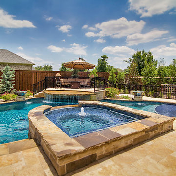 Inground Spa Designs Plano, Dallas, Highland Park