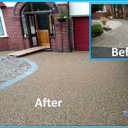 Resin Bound surfacing Driveways - Landscaping Stones And Pavers