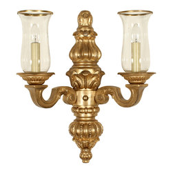Arno Hurricane Wall Light (2 Arms) - Wall Sconces