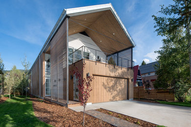 Example of a trendy exterior home design in Other