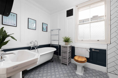 Inspiration for a victorian bathroom in London.