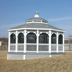 20x20 Heritage vinyl gazebo - Gazebos