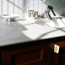 bathroom counter