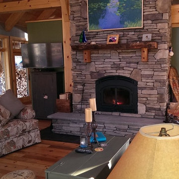 Custom Timberbuilt Lake House