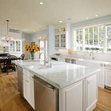 Kitchens in white
