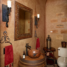 Barrel vanity