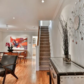 Open-Concept Ground Floor Renovation in a Small Toronto Semi