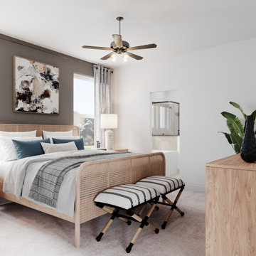 Interior Residential Bedroom Render