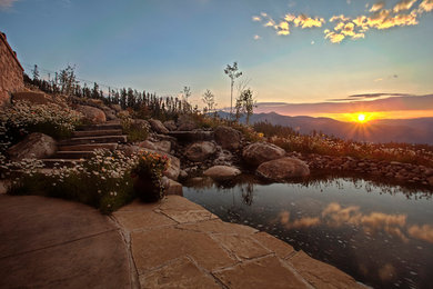 Design ideas for a rustic landscaping in Other.