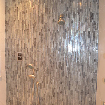 Transitional New Constrn. Master Bath w/Waverton D. Vanity Countertops