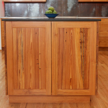 Heart Pine Kitchen