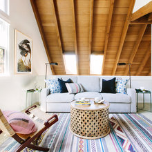 Area rug: family room