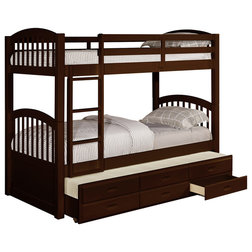 Transitional Bunk Beds by Kings Brand