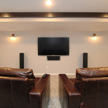 Modern Rustic Lower Level
