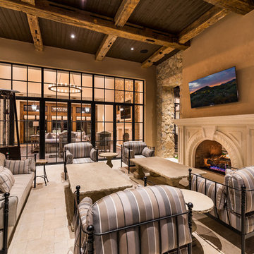 Expensive Patio's built by Fratantoni Luxury Estates!