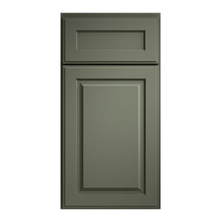 MONTPELIER SAGE CUSTOM STOCK RAISED PANEL CABINETS - Kitchen Cabinetry