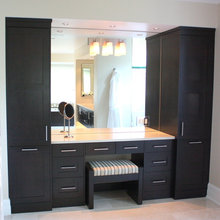 built in dresser