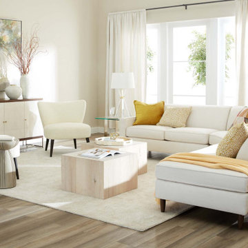 Golden Hour Living Room