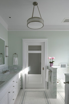 Bathroom Remodel Layout: Toilet behind the door ok?