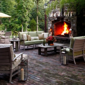 Cozy Outdoor Living Room