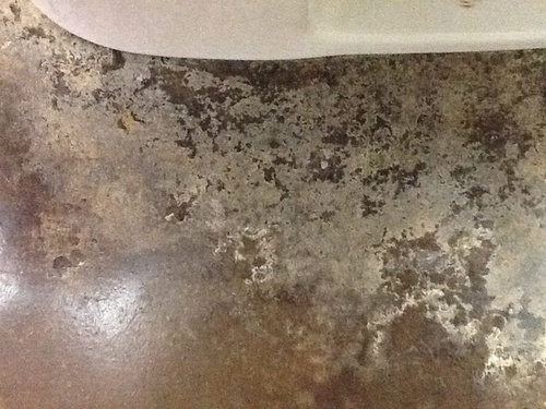 Problem With Stained Concrete