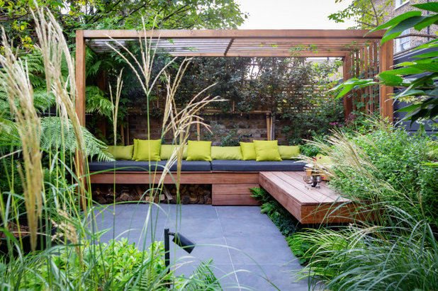 Contemporary Patio by Natasha Nuttall Garden Design