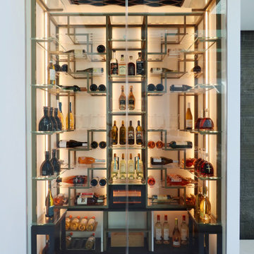 "Spider" Racking Twin Wine Rooms