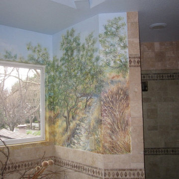Martinson's Bathroom & Water Closet Panoramic Mural