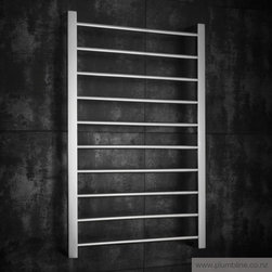 Form 10 Bar Heated Towel Ladder 100X60cm - Heated Towel Rails