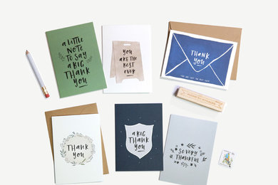 Mini Thank You Card Packs- Mixed