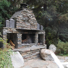 Outdoor Fireplace