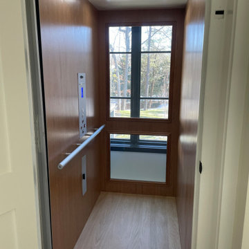 Glass Home Elevator Brings the Outdoors In