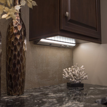 Lighted Angled Power Strip