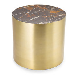 M3LD Conan Drum Table (Small) - Side Tables And End Tables