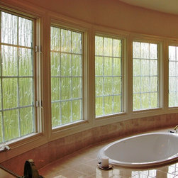 Bamboo Reflection - Stained Glass Panels
