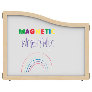 KYDZ Suite Cascade Panel - E to T-height - 36" Wide - Magnetic Write-n-Wipe