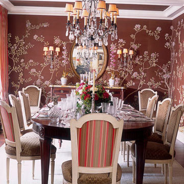 hand painted wallpaper project show