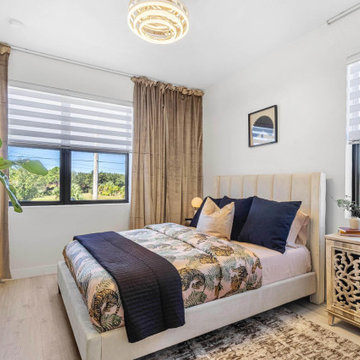 Tampa Master Bedroom Retreat: Light and Airy Design
