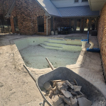 DFW Pool Experts Pool Project Alvarado