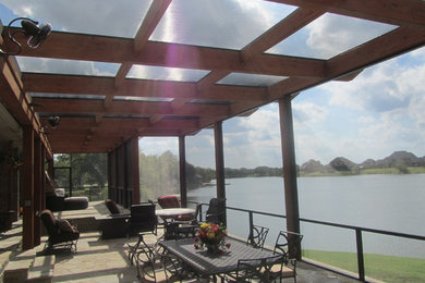 Screened Pergola